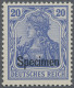 Delcampe - Deutsches Reich - Germania: 1902 Satz Germania Von 2 Pf. Bis 80 Pf. Je Mit Aufdr - Ungebraucht