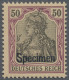 Delcampe - Deutsches Reich - Germania: 1902 Satz Germania Von 2 Pf. Bis 80 Pf. Je Mit Aufdr - Nuevos