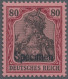 Delcampe - Deutsches Reich - Germania: 1902 Satz Germania Von 2 Pf. Bis 80 Pf. Je Mit Aufdr - Ongebruikt