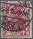 Deutsches Reich - Germania: 1915 Kriegsdruck 10 (Pf) Lilarot, Gestempelt "FRANKF - Oblitérés