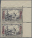 Deutsche Post In China: 1901 "Reichspost" 3 M. Violettschwarz Im Senkrechten Typ - Deutsche Post In China