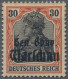 Delcampe - Deutsche Besetzung I. WK: Deutsche Post In Polen: 1916 - Druckprobe Der Reichsdr - Besetzungen 1914-18