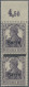Deutsche Abstimmungsgebiete: Saargebiet: 1920 15 (Pf) Hellgrauviolett Im Senkrec - Unused Stamps