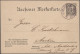 Deutsches Reich - Privatpost (Stadtpost): 1894/95, AACHEN/Merkur, 2 GA-Postkarte - Privatpost