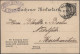 Deutsches Reich - Privatpost (Stadtpost): 1894/95, AACHEN/Merkur, 2 GA-Postkarte - Postes Privées & Locales