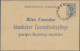 Delcampe - Deutsches Reich - Privatpost (Stadtpost): 1898, CHEMNITZ/Hammonia, 3 Verschieden - Correos Privados & Locales