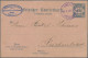Deutsches Reich - Privatpost (Stadtpost): 1893, GREIZ, Auswärtiger Verkehr Des L - Private & Lokale Post