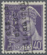 Dt. Besetzung II WK - Frankreich - Dünkirchen: 1940, Freimarkenausgabe "Merkurko - Bezetting 1938-45