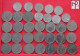 ITALY  - LOT - 33 COINS - 2 SCANS  - (Nº57999) - Collections & Lots