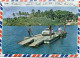 NOUVELLE-CALEDONIE LETTRE PAR AVION DEPART NOUMEA - DUCOS 16-10-1975 POUR LA FRANCE - Lettres & Documents