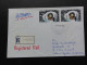 NAURU    R-Luftpostbrief  Registered Airmail Cover  Lettre Par Avion Recomm. 1982 To Germany - Nauru