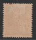 INDOCHINE - Timbres Taxe - N°15 * (1908) Dragon D'Angkor : 1fr Gris - Postage Due