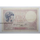 FAY 04/05 - 5 FRANCS VIOLET - 10/08/1939 - PICK 83 - TB+ - 5 F 1917-1940 ''Violet''