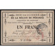 BON DE GUERRE - REGION DE PERONNE  - 1 FRANC - 02/09/1915 - TTB+ - Unclassified