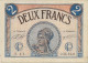 BILLET CHAMBRE DE COMMERCE PARIS - DEUX FRANCS - 1919 - Cámara De Comercio