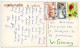 St. Vincent & The Grenadines 1986 Postcard Map Of The Grenadines Islands; Mix Of Stamps, Bequia Postmarks - Saint Vincent En De Grenadines