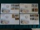 Cyprus 1985 Official Year Set FDC VF - Briefe U. Dokumente