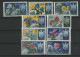 SAINT MARIN N° 374 à 382 Neufs Sans Charnières ** (MNH) Cote 80 € FLEURS FLOWERS - Unused Stamps