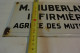 Delcampe - C9 Authentique Plaque émaillée Infirmière Huberland Mutuelle - Emailplaten (vanaf 1961)