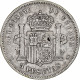 Espagne, Alfonso XIII, 5 Pesetas, 1891, Argent, TB+, KM:689 - Eerste Muntslagen