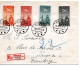 67621 - Dänemark - 1947 - 50o Luftpost MiF A R-Bf HILLEROED -> Frankreich - Covers & Documents