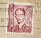 925 Op Brief Stempel ANTWERPEN Met Firmaperforatie (perfin) "MLVM" Van MARTROYE & LUTH & VARLEZ & MARX - 1953-1972 Lunettes