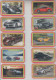 USA CAR PORSCHE CARRERA BOXSTER CAYENNE CAYMAN СHOPSTER 24 CARDS - Voitures