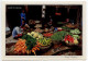 Nepal 1991 Postcard Kathmandu - Street Market; 4r. Royal Chitwan National Park, Rhinoceros Stamp - Népal