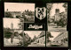 73912658 Delitzsch Panorama Breiter Turm Mit Wallgraben Schloss Breite Strasse D - Delitzsch