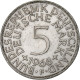 République Fédérale Allemande, 5 Mark, 1968, Stuttgart, Argent, TTB+ - 5 Marcos