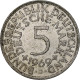 Monnaie, République Fédérale Allemande, 5 Mark, 1969, Hambourg, TTB+, Argent - 5 Marcos