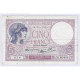 FAY 04/05 - 5 FRANCS VIOLET - 10/08/1939 - PICK 83 - TTB - 5 F 1917-1940 ''Violet''