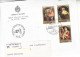 SAN MARINO  1981 -  Sassone  1085/7 - Dipinti - Natale - Storia Postale