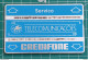 PORTUGAL USED SERVICE PHONECARD CTT CREDIFONE - 108L - Portogallo