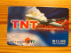 Prepaid Phonecard South Korea, KTF, TNT - Flag, Airplane - Korea, South