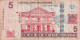 BILLETE DE SURINAM DE 5 DOLLARS DEL AÑO 2012 (BANKNOTE) - Surinam