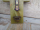 Ancien Crucifix Bénitier Onyx Émail Cloisonné Napoléon III - Religieuze Kunst