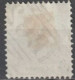 HONG KONG (CHINA) - 1862 - RARE YVERT N°5 OBLITERE - SANS FILIGRANE - COTE 2020 = 135 EUR - Gebruikt