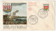 FRANCE - Env. FDC 3F Armoiries De Nantes - Nantes - 15 Nov 1958 - 1950-1959