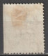 HONG KONG (CHINA) - 1876 - RARE YVERT N°25 OBLITERE (DENTS COUPEES A DROITE) - FILIGRANE CC - COTE 2020 = 200 EUR - Gebraucht