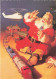 PUBLICITES - Coca Cola - Père Noel - Carte Postale Ancienne - Publicité