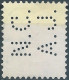 Svizzera-Switzerland-Schweiz-Suisse,HELVETIA,1934, 3(C) Obliterated In 1935 (PERFIN) - Perforés