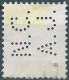 Svizzera-Switzerland-Schweiz-Suisse,HELVETIA,1934, 3(C) Obliterated  (PERFIN) - Perfins