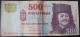 BILLETE DE HUNGRIA DE 500 FORINT DEL AÑO 2012 (BANKNOTE) - Hongrie
