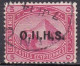 EG703B – EGYPT – OFFICIAL – VARIETY - 1907 – Y&T # 8 USED - Dienstzegels