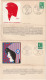 Béquet, N° 1814-1891 Sur 2 Enveloppes En  Sérigraphies. - 1971-1976 Maríanne De Béquet