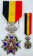 Médaille Décoration Civile. Médaille Et Médaille Réduction. Union Professionnelle. 2ième Classe. Avec écrin. - Firma's