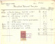 Russia:Document With 5 Kopeiks Revenue Stamp, Bill, Invoice, 1915 - Steuermarken