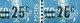 26149 FRANCE N°217e**(Yvert)  25c. S. 30c. Bleu Semeuse : Boucle Du 5 Fermé Tenant à Normal  1926 TB      - Unused Stamps