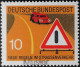 Allemagne 1971 Y&T 534 à 537 MÜSTER. Sécurité Routière, Nouvelle Réglementation. Dépassement, Priorité Au Piéton - Ongevallen & Veiligheid Op De Weg